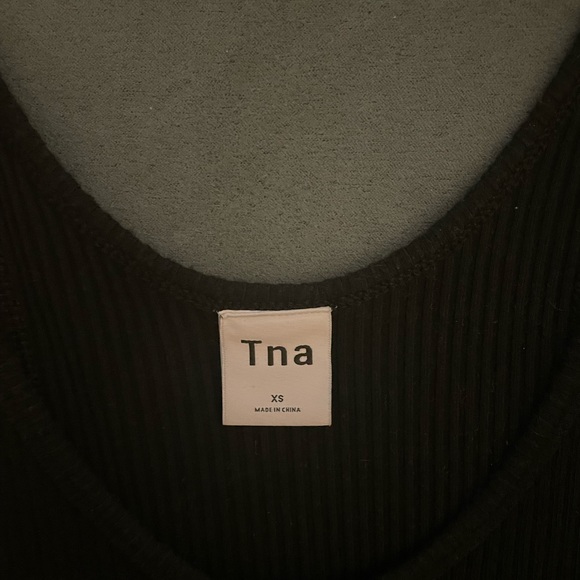 Aritzia TNA Bergman Ribbed Bodycon Dress - Picture 4 of 6